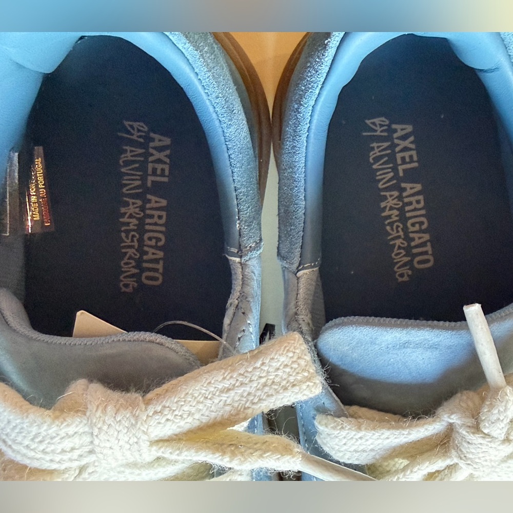 Axel Arigato Blue Squish Sneaker x Alvin Armstrong Collab Sneakers NIB - Picture 16 of 16